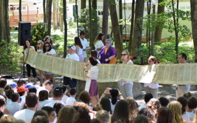 Camp Harlam, Welcomes Home a New Torah